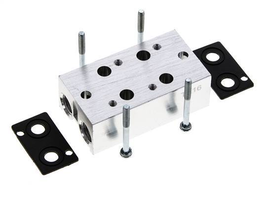Verteiler 2-Stationen E.MC 3/2-fach