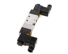5/3 G1/4'' (G1/8'') Druckmittel-Magnetventil 24V AC 1,5-8bar/21,0-112psi E.MC