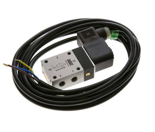 3/2 G1/8'' NC-Magnetventil 230V AC ATEX 2-10bar/28-140psi Airtec