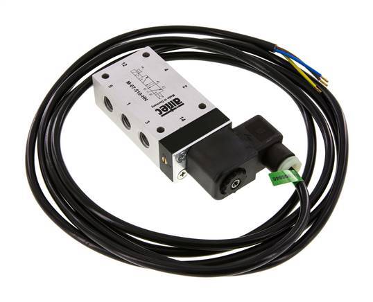 5/2 G1/4'' Magnetventil 230V AC ATEX 1,5-10bar/21,0-140psi Airtec
