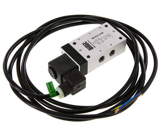 5/2 G1/4'' Magnetventil 230V AC ATEX 1,5-10bar/21,0-140psi Airtec