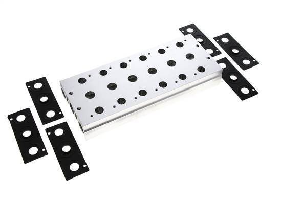 Verteiler 6-Stationen E.MC 5/2 5/3-fach