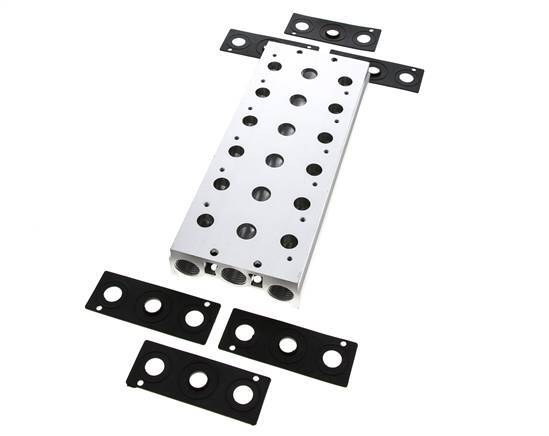 Verteiler 6-Stationen E.MC 5/2 5/3-fach