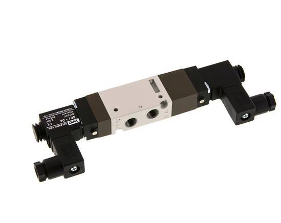 5/3 G1/8'' Center Closed Magnetventil 12V DC 2-10bar/28-140psi YPC