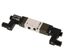 5/3 G1/8'' Center Closed Magnetventil 12V DC 2-10bar/28-140psi YPC