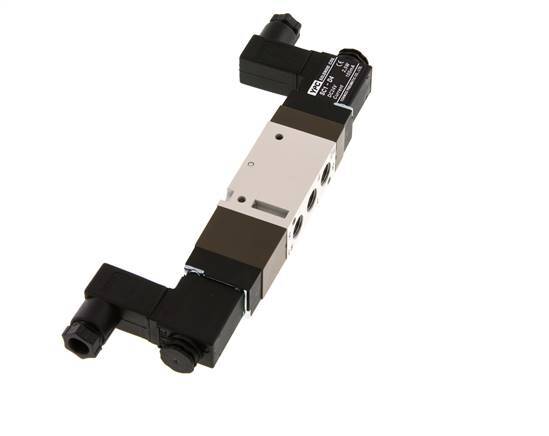 5/3 G1/8'' Center Closed Magnetventil 12V DC 2-10bar/28-140psi YPC