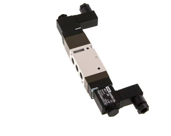 5/3 G1/8'' Center Closed Magnetventil 12V DC 2-10bar/28-140psi YPC