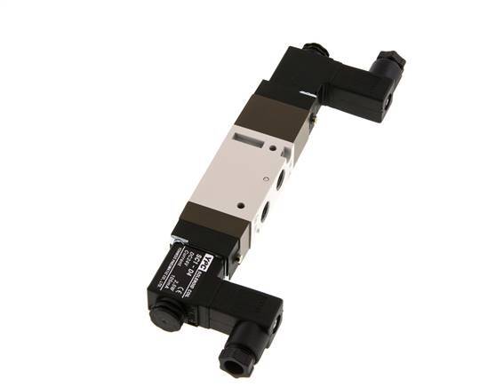 5/3 G1/8'' Center Closed Magnetventil 12V DC 2-10bar/28-140psi YPC