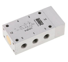 5/2 G1/8'' Luftsteuerventil 0-10bar/0-140psi Airtec