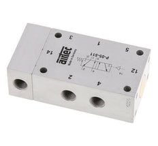 5/2 G1/8'' Luftsteuerventil 0-10bar/0-140psi Airtec