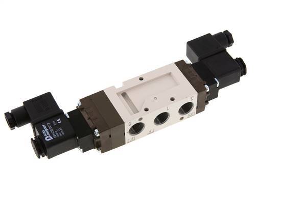 5/3 G3/8'' Center Closed Magnetventil 115V AC 2-10bar/28-140psi YPC