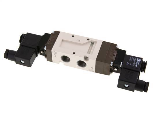 5/3 G3/8'' Center Closed Magnetventil 115V AC 2-10bar/28-140psi YPC