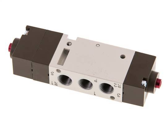 5/3 G1/8'' (M5) Abgaszentrum Luftsteuerventil 2-10bar/28-140psi YPC