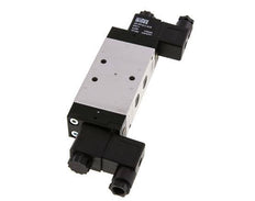 5/3 G1/4'' Druck-Center-Magnetventil 24V DC 3-10bar/42-140psi Airtec
