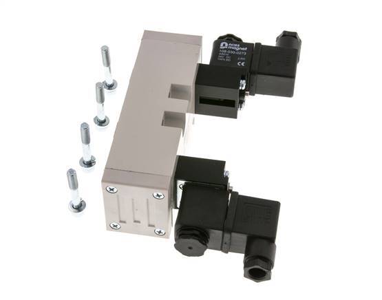 5/2 ISO 5599-2 Bistabiles Magnetventil 24V DC 1,5-10bar/21,0-140psi YPC