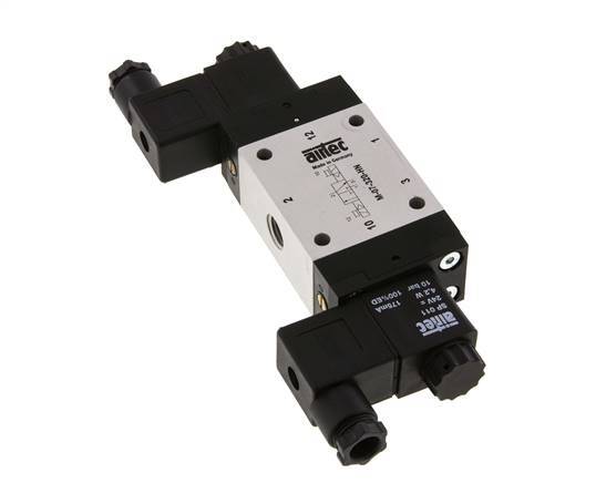3/2 G1/4'' Bistabiles Magnetventil 24V DC 1,5-10bar/21,0-140psi Airtec