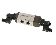 5/3 G1/2'' Auspuff-Mittelmagnetventil 24V DC 2-10bar/28-140psi YPC