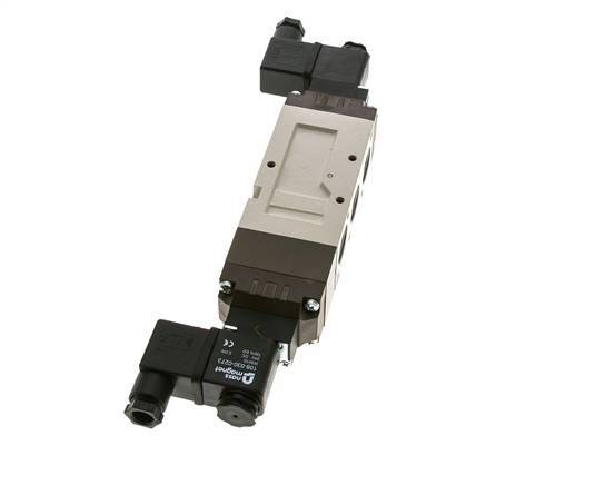 5/3 G1/2'' Auspuff-Mittelmagnetventil 24V DC 2-10bar/28-140psi YPC