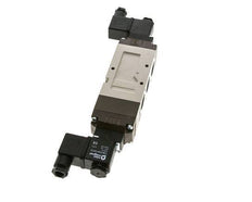 5/3 G1/2'' Auspuff-Mittelmagnetventil 24V DC 2-10bar/28-140psi YPC