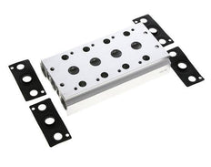 Verteiler 4-Stationen E.MC 5/2 5/3-fach