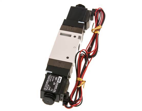 5/2 G1/8'' Bistabiles Magnetventil 24V DC 1,5-10bar/21,0-140psi 2-poliger Stecker YPC