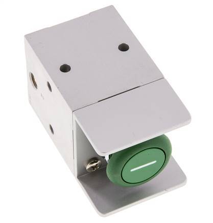3/2 G1/8'' NC Sicherheitsknopfventil 3-10bar/42-140psi Airtec