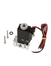 3/2 M5 NO Magnetventil 24V DC 0-8bar/0-112psi 2-poliger Stecker YPC