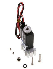 3/2 M5 NO Magnetventil 24V DC 0-8bar/0-112psi 2-poliger Stecker YPC