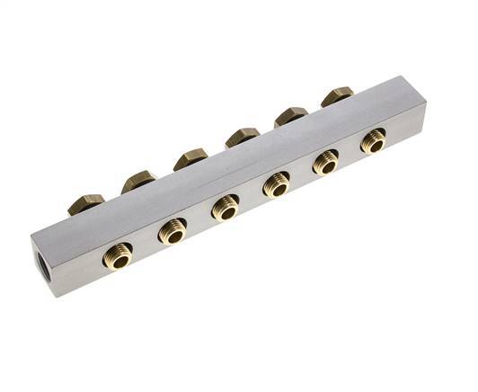 Verteiler 6-Stationen 3/2 5/2 5/3-Wege Airtec M07/P07