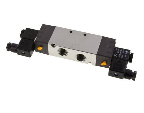 5/2 G1/2'' Bistabiles Magnetventil 24V AC 1,5-8bar/21,0-112psi E.MC