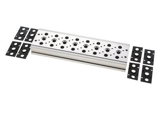 Verteiler 8-Stationen YPC SF3000 5/2 5/3-fach