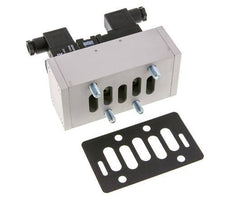 5/2 ISO 5599-3 Bistable Solenoid Valve 48V DC 2-10bar/28-140psi Airtec