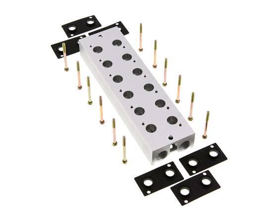 Verteiler 6-Stationen E.MC 3/2-fach