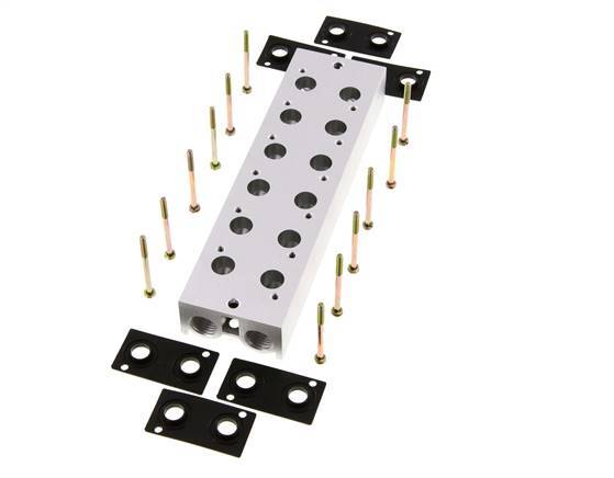 Verteiler 6-Stationen E.MC 3/2-fach