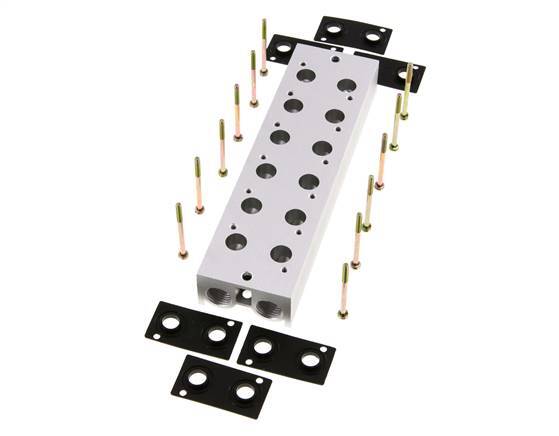 Verteiler 6-Stationen E.MC 3/2-fach