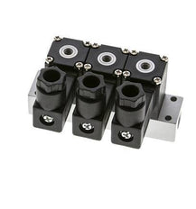 3x3/2 M5 NC Magnetventil 12V DC -0.95-8bar/-13.2-112psi Airtec