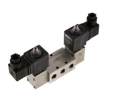5/2 G1/4'' Bistabiles Magnetventil Edelstahl 24V DC 2-12bar/28-168psi
