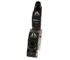 5/2 G1/4'' Bistabiles Magnetventil Edelstahl 24V DC 2-12bar/28-168psi