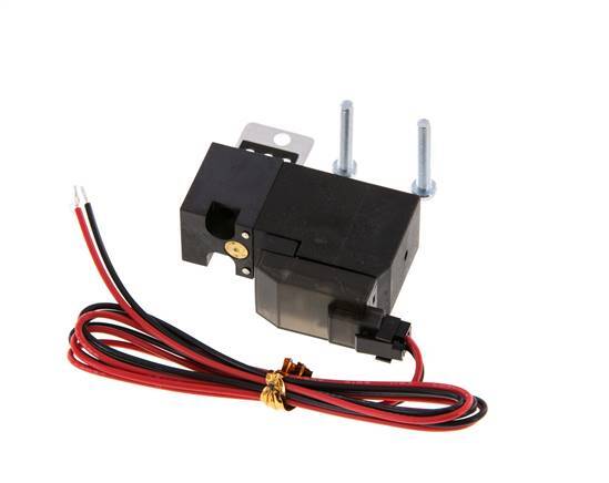 3/2 Flansch NC-Magnetventil 24V DC 0-8bar/0-112psi 2-poliger Stecker YPC