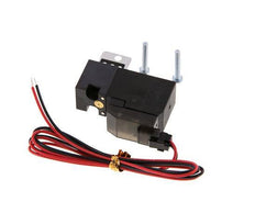 3/2 Flansch NC-Magnetventil 24V DC 0-8bar/0-112psi 2-poliger Stecker YPC