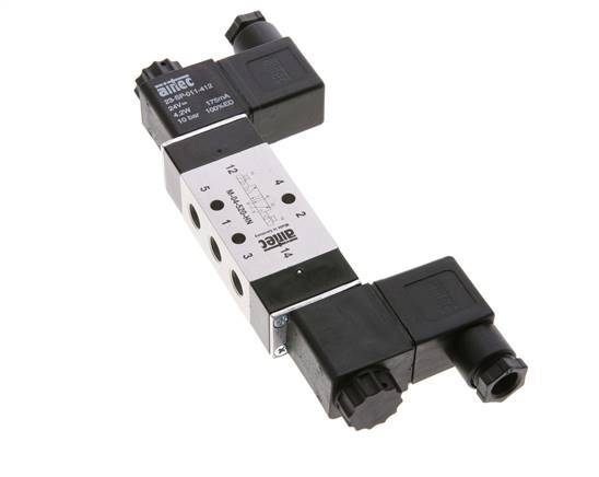 5/2 G1/8'' Bistabiles Magnetventil 24V AC 2,5-10bar/35,0-140psi Airtec