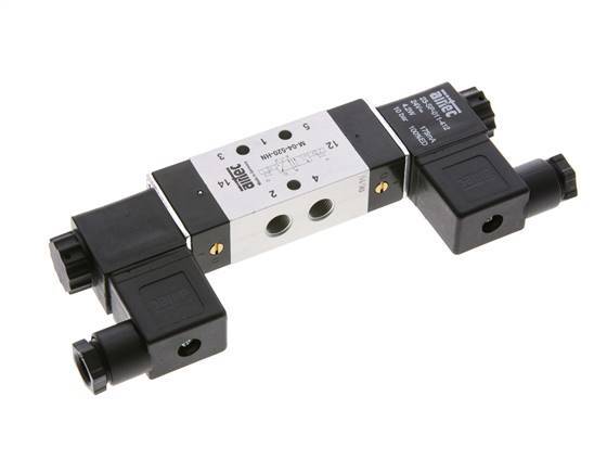5/2 G1/8'' Bistabiles Magnetventil 24V AC 2,5-10bar/35,0-140psi Airtec