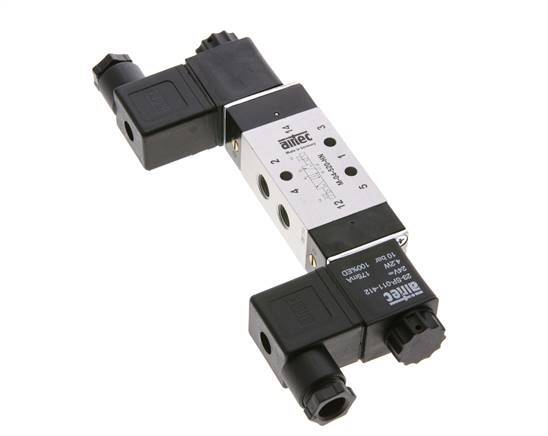 5/2 G1/8'' Bistabiles Magnetventil 24V AC 2,5-10bar/35,0-140psi Airtec