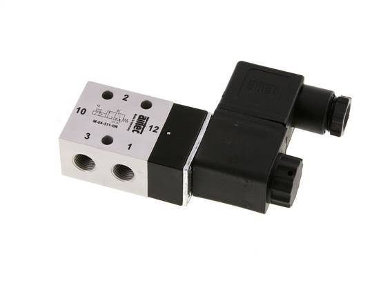 3/2 G1/8'' NC-Magnetventil 24V DC 2,5-10bar/35,0-140psi Airtec