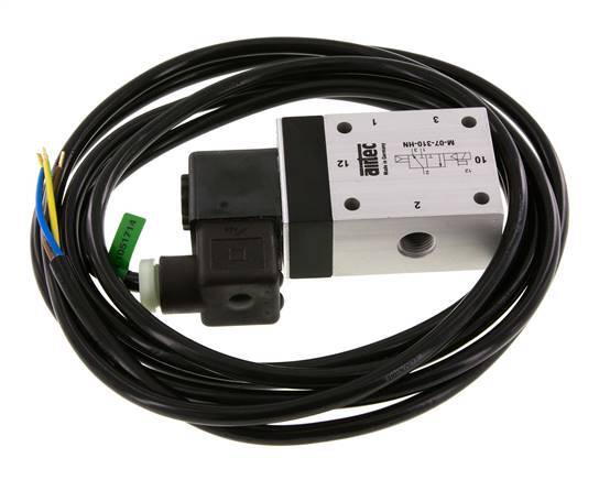3/2 G1/4'' NC-Magnetventil 24V DC ATEX 1,5-10bar/21,0-140psi Airtec