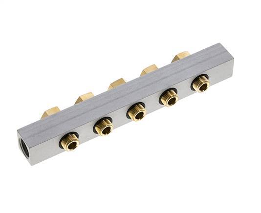 Verteiler 5-Stationen 3/2 5/2 5/3-Wege Airtec M04/P04