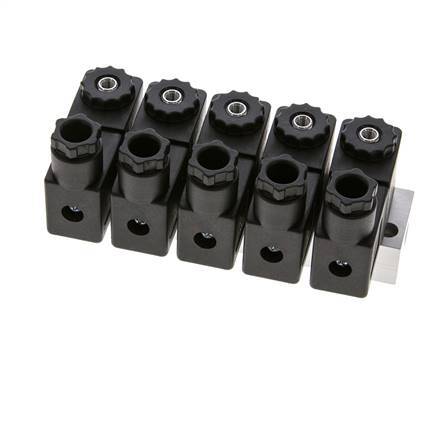 5x3/2 G1/8'' NC-Magnetventil 24V DC -0,95-10bar/-13,2-140psi Airtec