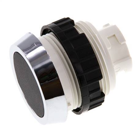 Betätigungsaufsatz 30mm Druckknopf Schwarz