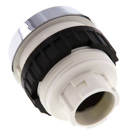 Betätigungsaufsatz 30mm Druckknopf Schwarz