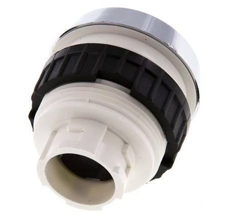 Betätigungsaufsatz 30mm Druckknopf Schwarz